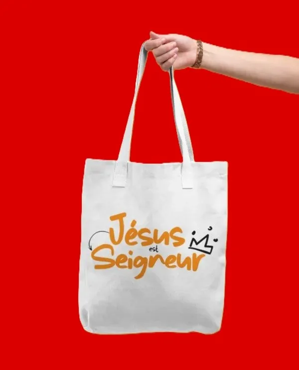 TOTE BAG JESUS EST SEIGNEUR