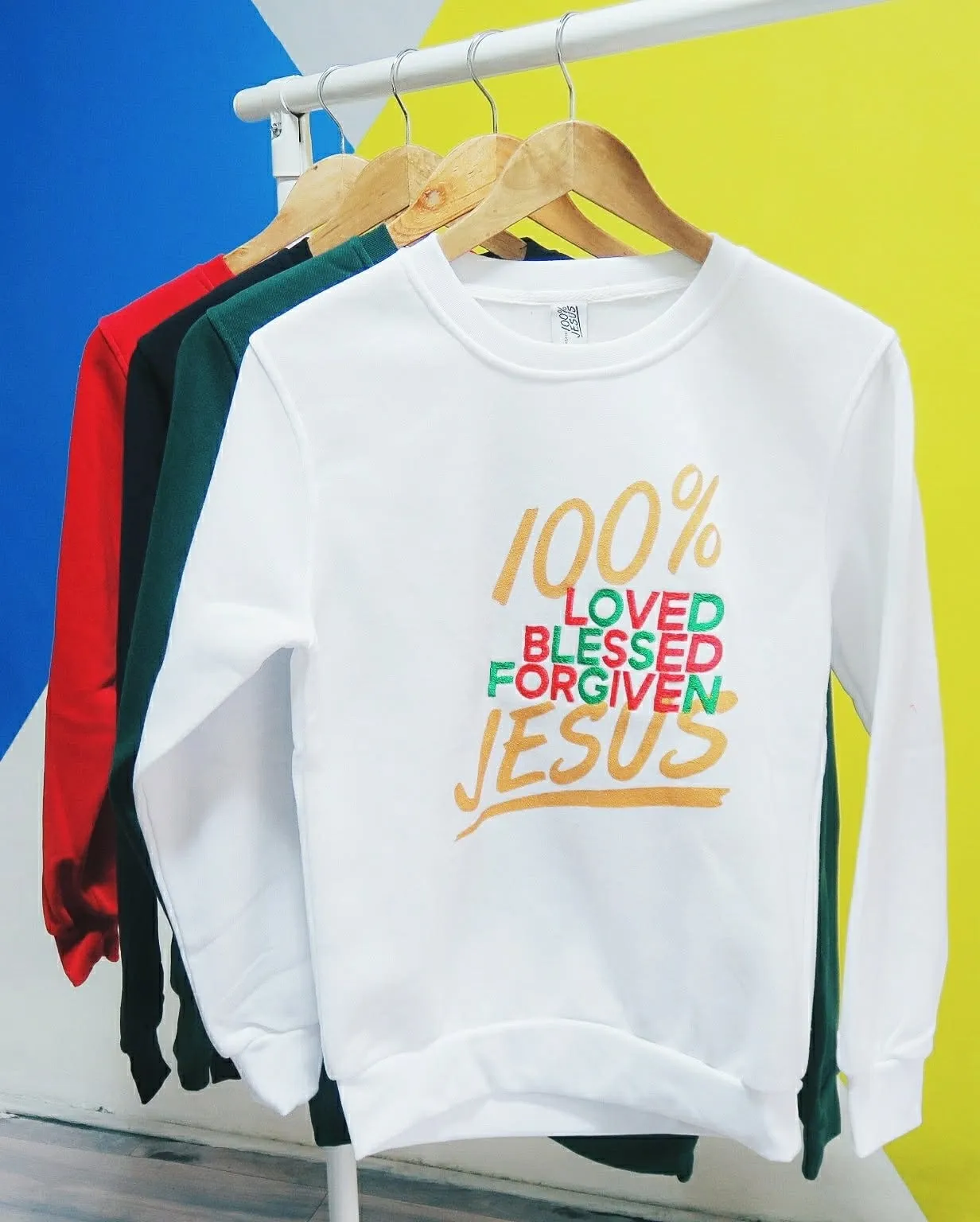 PULL OVER LOVED BLESSED